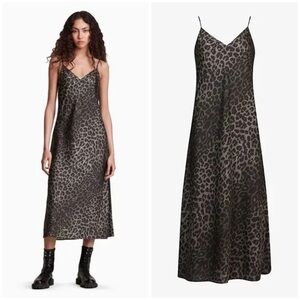 NEW All Saints Tierny Leppo Slip Dress